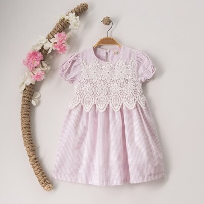 Wholesale Girls Dress 3-6Y Büşra Bebe 1016-23103 - Büşra Bebe (1)
