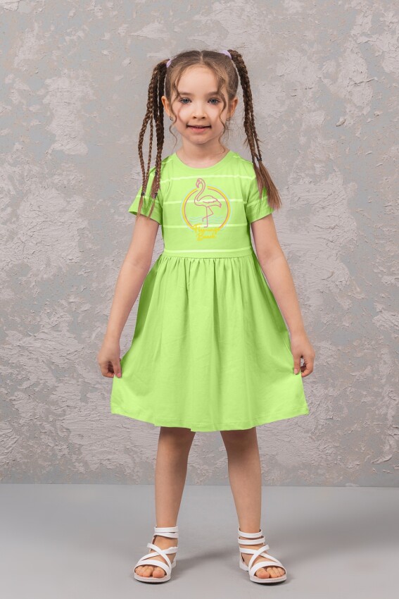 Wholesale Girls Dress 3-8Y Boys&Girls 1081-0242 - 2