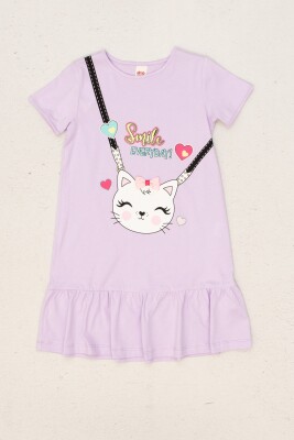 Wholesale Girls Dress 3-8Y Boys&Girls 1081-0274 Lilac