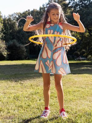 Wholesale Girls Dress 4-12Y Sheshe 1083-DSL0430 - 5