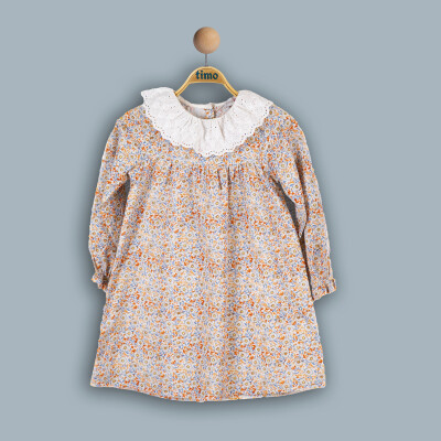 Wholesale Girls Dress 6-9Y Timo 1018-TK4DÜ082241933 - 3