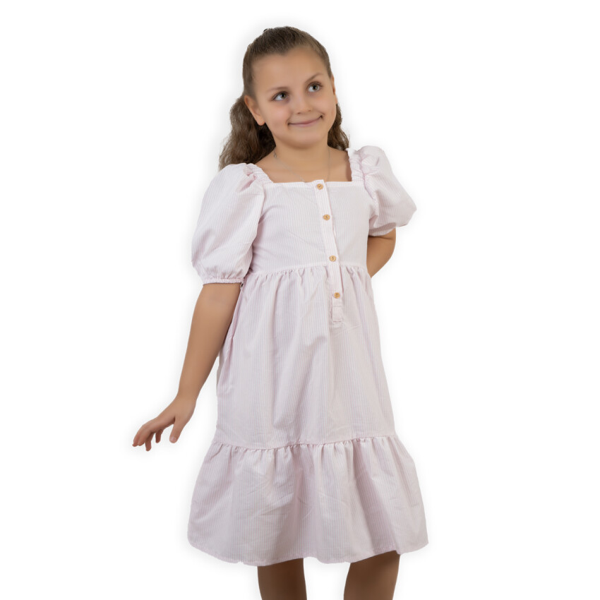 Wholesale Girl's Dress 6-9Y Timo 1018-TK5DÜ042255653 - 1