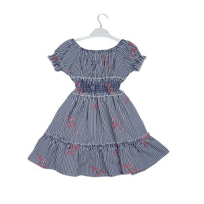 Wholesale Girls Dress 7-10Y Büşra Bebe 1016-23112 - Büşra Bebe