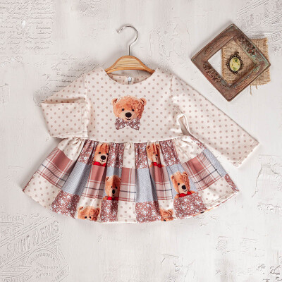 Wholesale Girls Dress 9-24M Elayza 2023-23103 - Elayza (1)