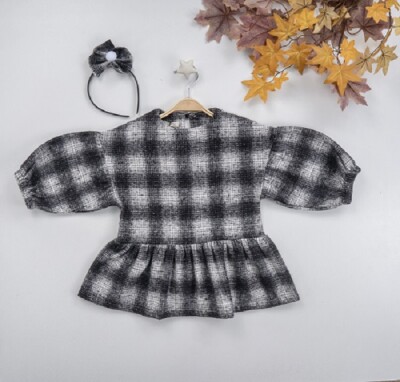 Wholesale Girls Dress with Crown 3-6Y Busra Bebe 1016-22272 - Büşra Bebe