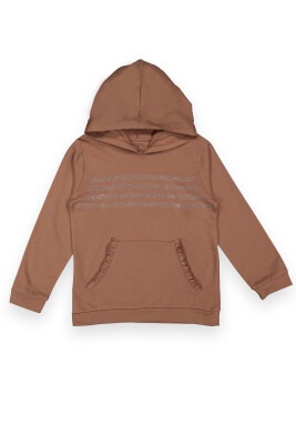 Wholesale Girls Hoodie with Printed 10-13Y Divonette 1023-2049-4 - Divonette