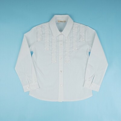 Wholesale Girls Shirt 7-10Y Büşra Bebe 1016-23205 - Büşra Bebe