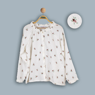 Wholesale Girls Shirts 6-9Y Timo 1018-TK4DÜ202242293 - Timo (1)
