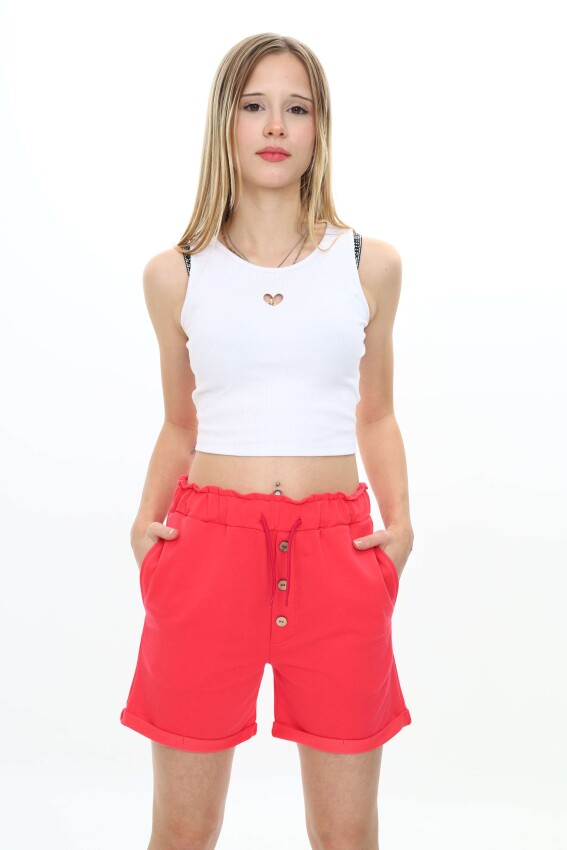 Wholesale Girl's Shorts 5-8Y Nickel 2060-20136-1 - 5