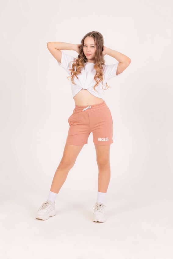 Wholesale Girl's Shorts 9-12Y Nickel 2060-20044-2 - 3