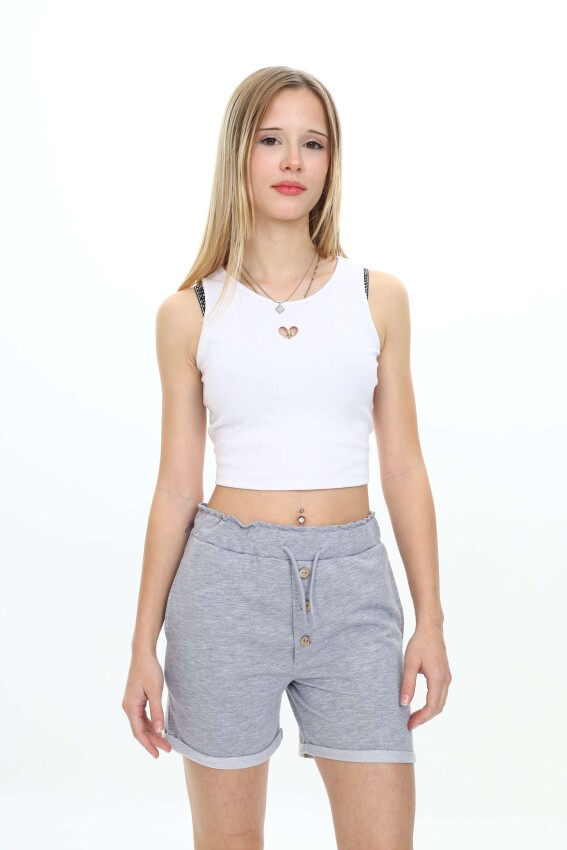 Wholesale Girl's Shorts 9-12Y Nickel 2060-20136-2 - 4