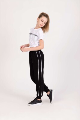 Wholesale Girl's Sweatpants 9-12Y Nickel 2060-20162-2 - 1