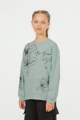 Wholesale Girls Sweatshirt 9-14Y DMB Boys&Girls 1081-9628 - DMB Boys&Girls (1)