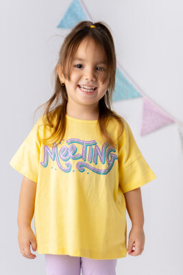 Wholesale Girls T-shirt 3-14Y Zeyland 1070-241Z4BEH52 Yellow