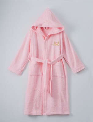 Wholesale GirlsBathrobe 13-16Y Ramel Tekstil 1072-406 Розовый 