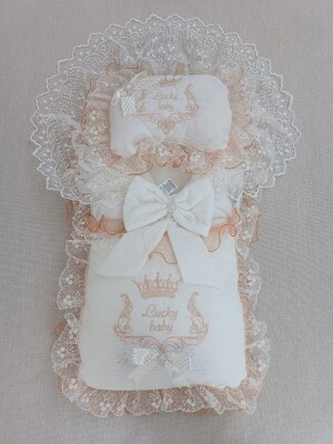 Wholesale Unisex Baby 3-Piece Diaper Changing Mat 0-9M Tomuycuk 1074-50126 Light Brown 
