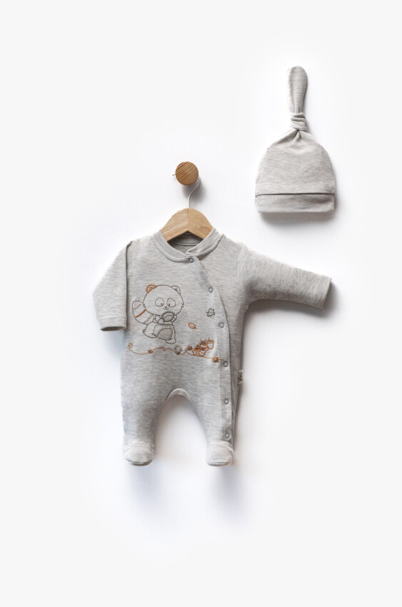 Wholesale Unisex Baby Jumpsuit 0-3M Flexi Baby 2063-252376 - 1