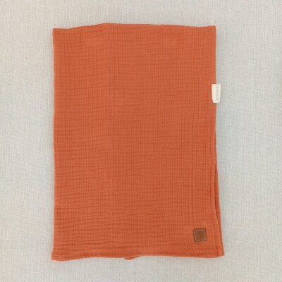 Wholesale Unisex Baby Muslin Blanket 80x90 cm Tomuycuk 1074-10237 Tile Red 