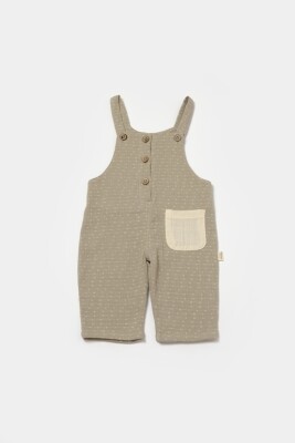 Wholesale Unisex Baby Salopet 3-24M 100% Cotton Baby Cosy 2022-CSYM7043 - BabyCosy