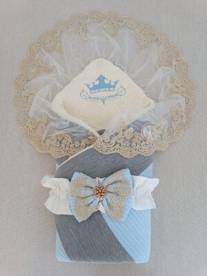 Wholesale Unisex Baby Swaddle 0-18M Tomuycuk 1074-45316 - Tomuycuk