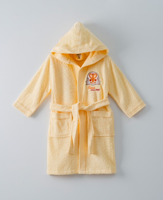 Wholesale Unisex Bathrobe 5-8Y Ramel Tekstil 1072-403 - 1
