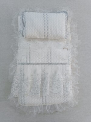 Wholesale Unisex Bebek 2-Piece Diaper Changing Mat 0-9M Tomuycuk 1074-50142 - Tomuycuk