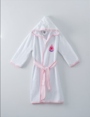 Wholesale Unisex Kids Bathrobe 9-12Y Ramel Kids 1072-408 - 2