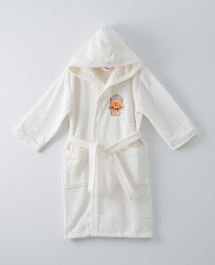 Wholesale Unisex Kids Bathrobe 9-12Y Ramel Tekstil 1072-404 - 5