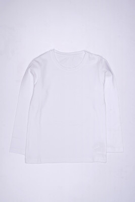 Wholesale Unisex Long Sleeve Basic T-shirt 5-8Y interkidsy Basic 2027-2313 - Interkidsy Basic (1)