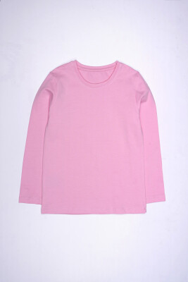 Wholesale Unisex Long Sleeve Basic T-shirt 5-8Y interkidsy Basic 2027-2313 - Interkidsy Basic