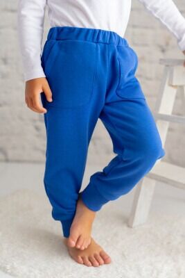 Wholesale Unisex Sweatpants 3-14Y Zeyland 1070-242Z1ETA06 Saxe